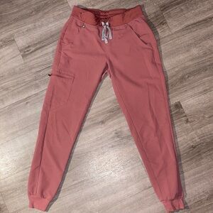 Figs Mauve Pink Zamora Jogger Scrub Pants